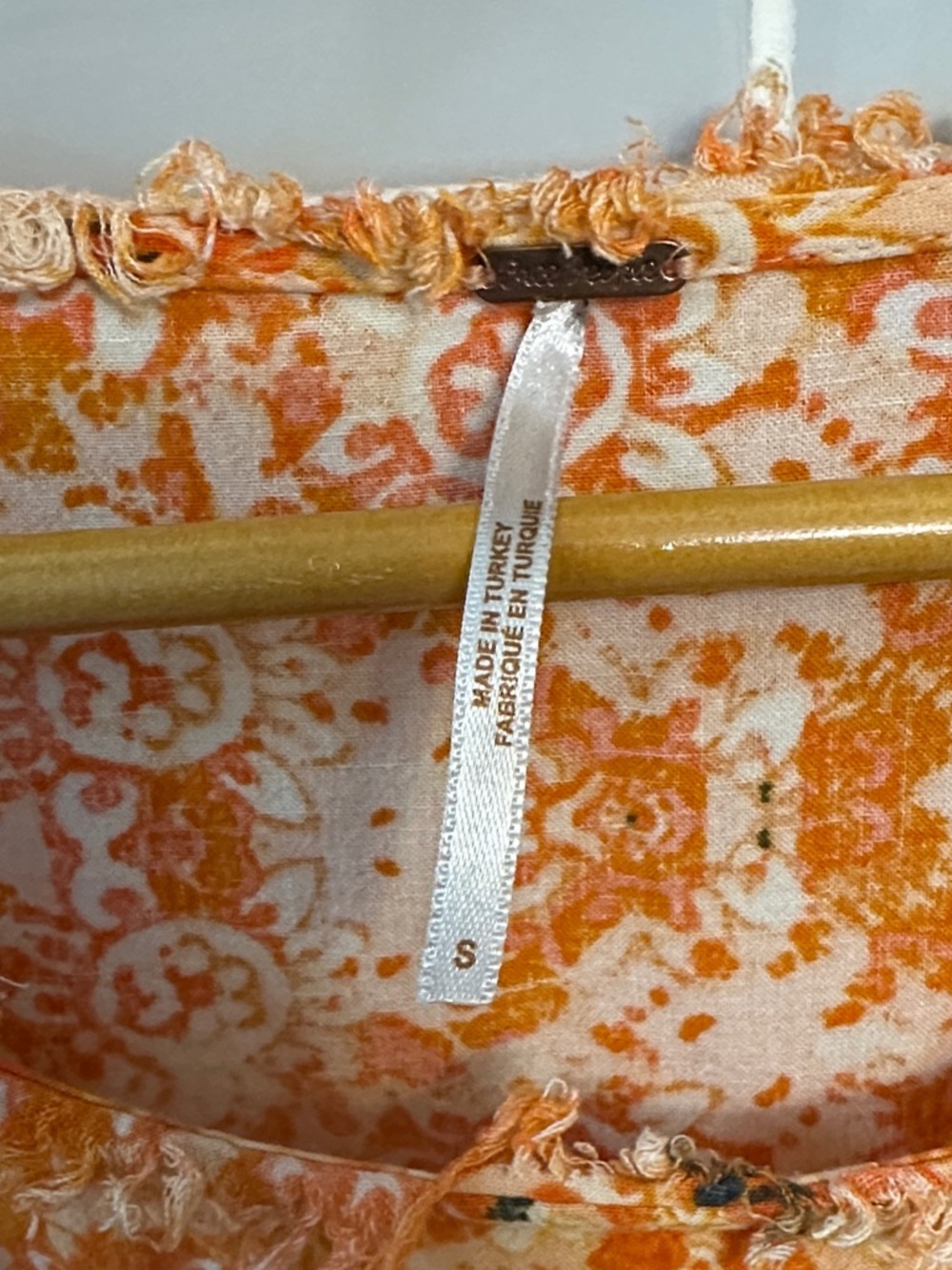 Free People Patterned Crop Top - Picture 10 of 11